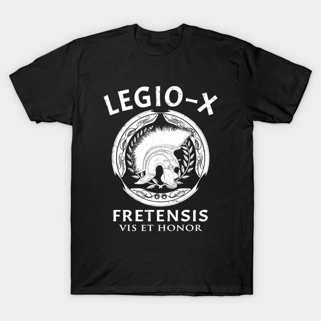 Legio x Fretensis Roman Centurion T-Shirt by NicGrayTees